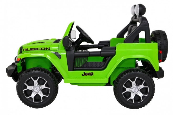 Jeep Wrangler Rubicon na Akumulátor pre Deti so Svetlami a Rádiom