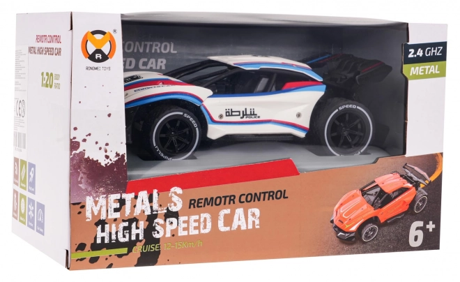 Zdalnie sterowane auto Speed RC 1:20 biele