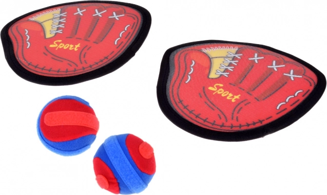 Športová hra Catchball sada 2 x terč + 2 loptičky