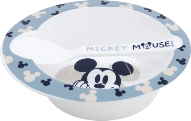 Miska so lyžičkou Mickey Mouse