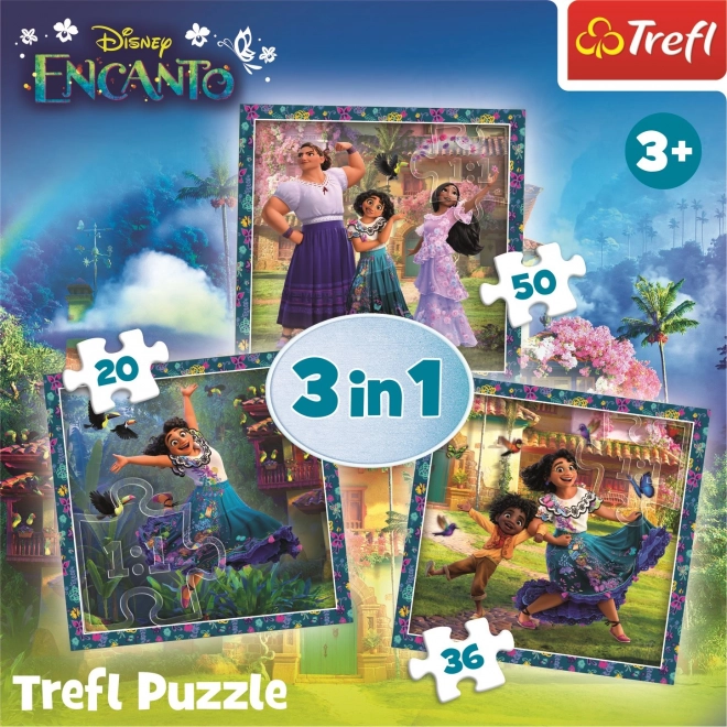 Puzzle Encanto: Postavy 3v1