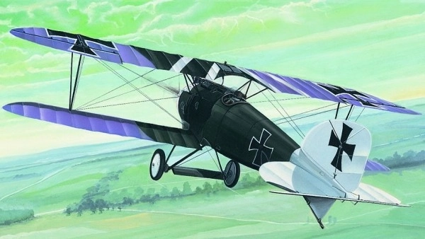 Model lietadla Albatros D3 do detskej izby