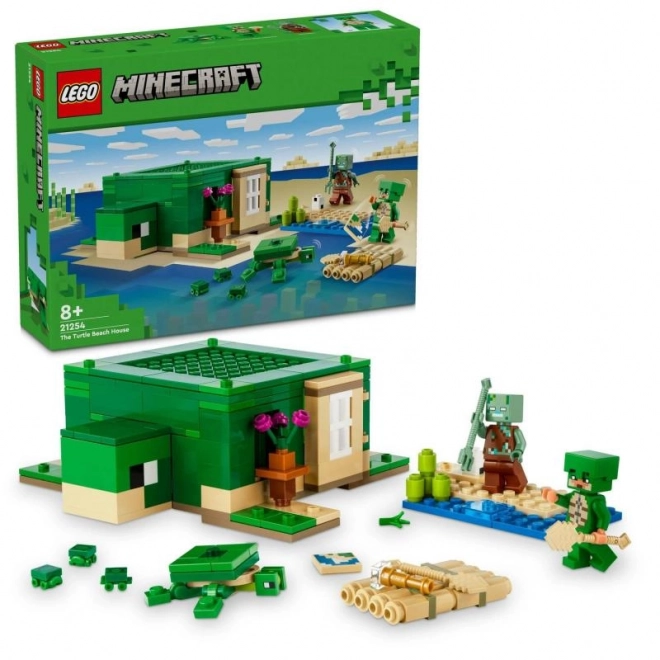 LEGO Minecraft Želví dom na pláži