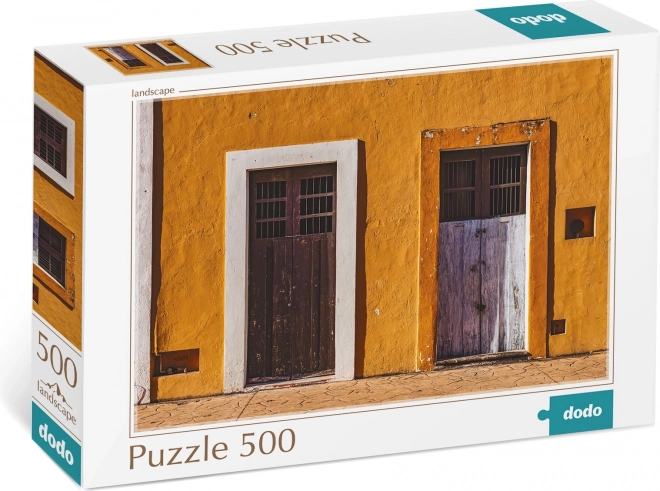 Puzzle Žltý dom 500 dielikov