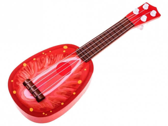 Ovocná ukulele gitara pre deti