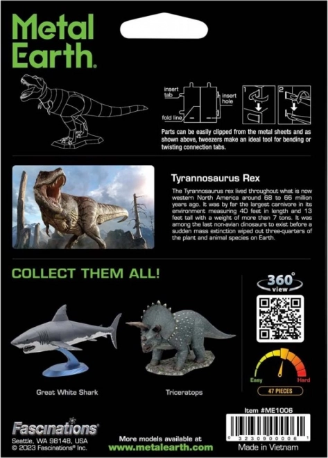 3D puzzle Tyrannosaurus Rex