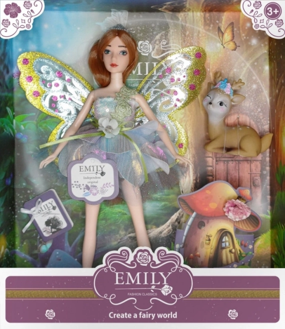 Bábika Emily Víla modrá