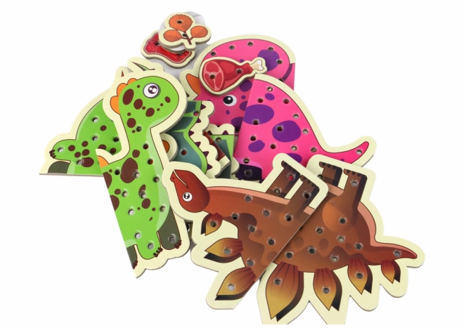 Farebné dizajny dinosaurov