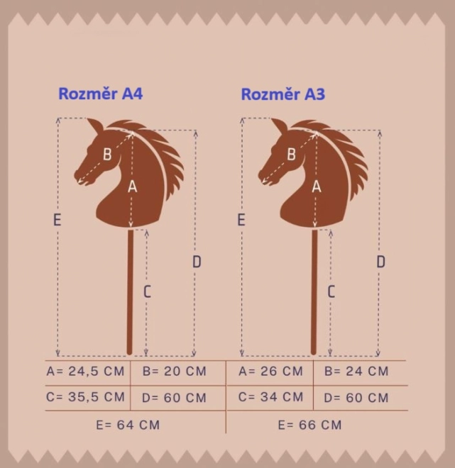 Koň na palici HOPPIHORSE sivý