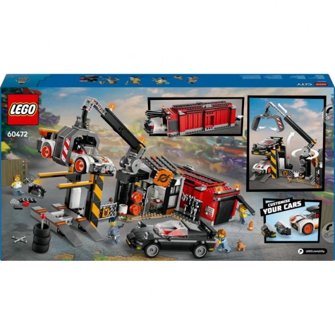 Lego City Autošrotovisko so zberačom áut