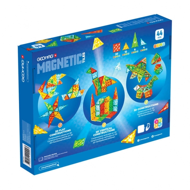 Magnetická hračka Geomag Gems