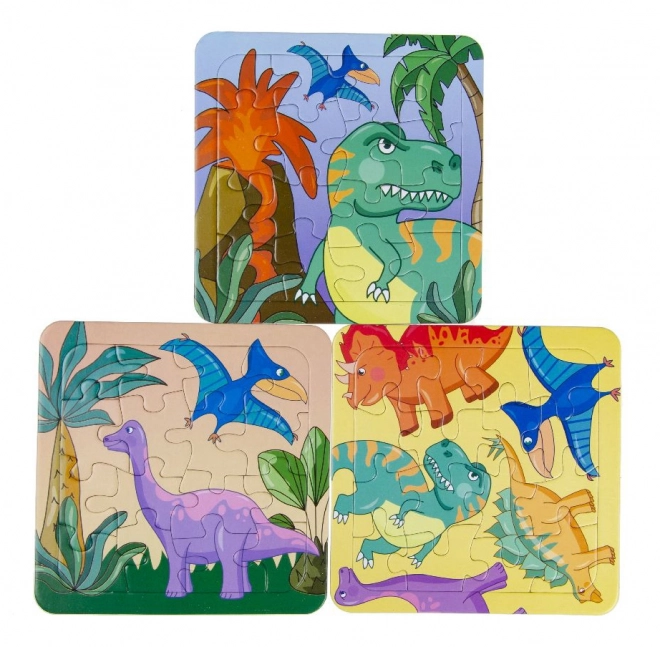 Puzzle Dinosauri 16 dielikov