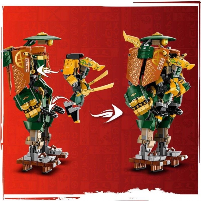 LEGO Ninjago Lloyd, Arin a ich tím ninja robotov