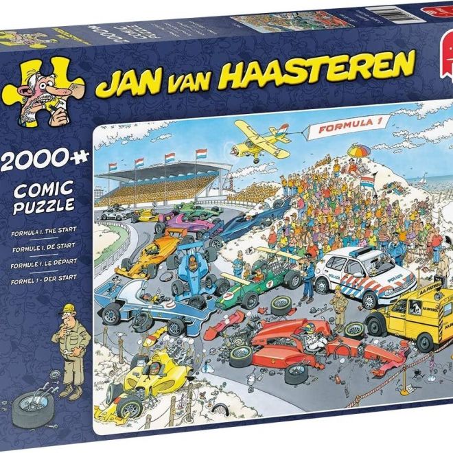 JUMBO Puzzle Štart Formuly 1, 2000 dielikov