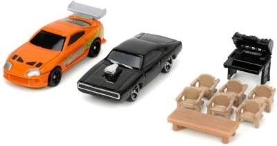 Dve kovové nano autíčka