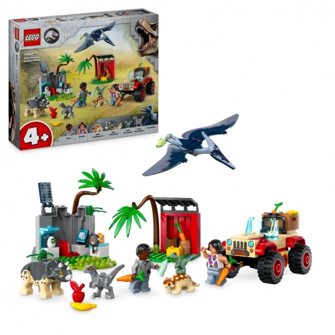 LEGO Jurassic World Záchranárske stredisko pre dinosaurov mláďatá