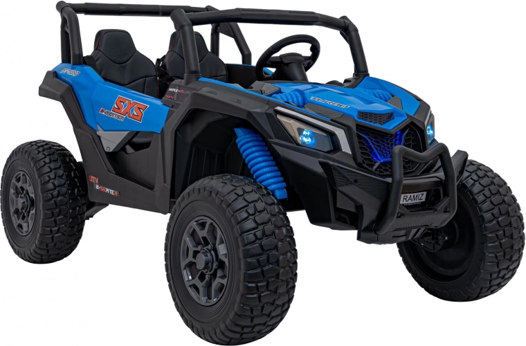 Silný pohon 24 V a 4×200 W do terénu