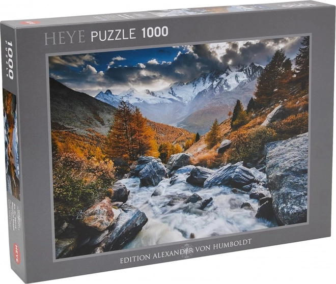 Puzzle Horský Potok, Švajčiarsko 1000 Dielikov