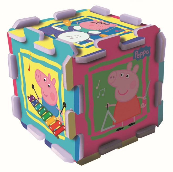 Penové puzzle Prasiatko Peppa