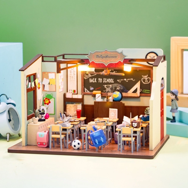 Miniatúra domčeka 2Kids Toys Školská Trieda