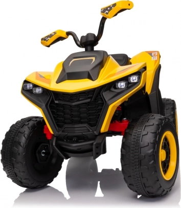 Žltá štvorkolka Fast Wheel