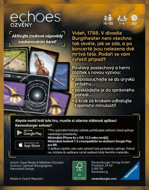 Ravensburger Tajemná Audiohra Echoes Housle