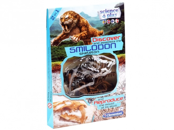 Clementoni Smilodon zostav pre malého vedca