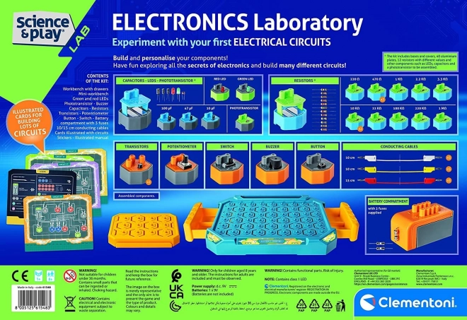 CLEMENTONI Science&Play Elektronické laboratórium.