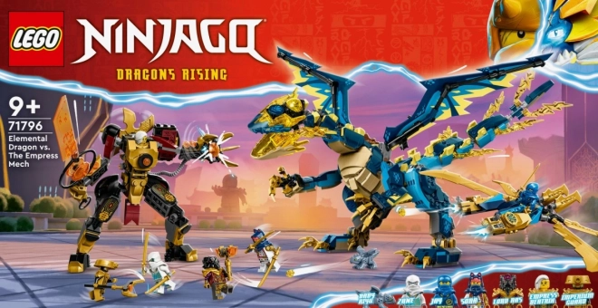 Lego Ninjago Živelný drak proti robotovi cisárovnej