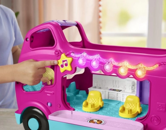 Fisher-Price karavan snov Barbie s osvetlením a zvukmi