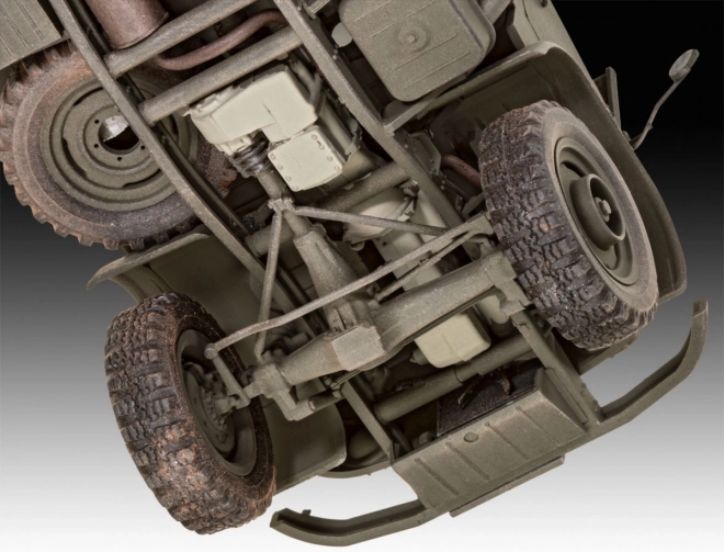 Plastikový model vozidla UNIMOG 404 S 1/35