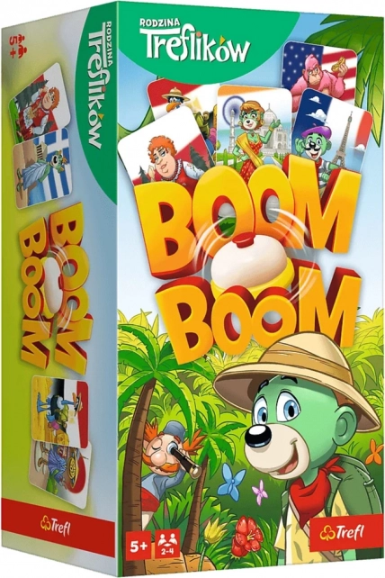 Boom Boom Rodina Treflíkov – rodinná postrehová hra Trefl