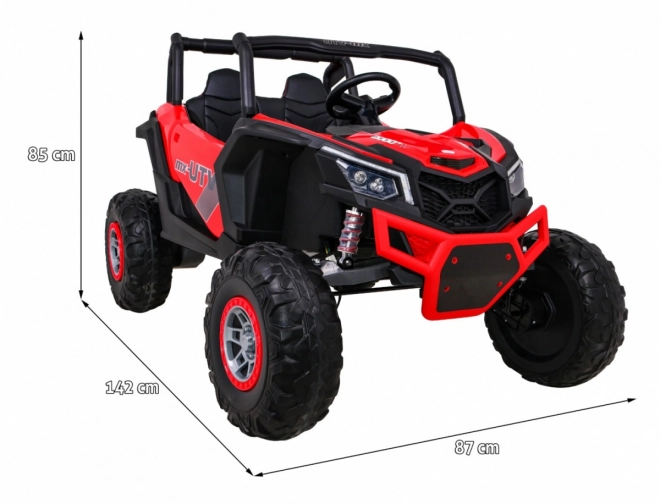 Buggy UTV-MX na batériu pre deti Červený