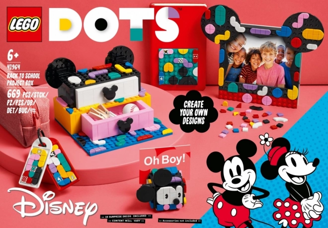 Lego Dots - Micky Mouse a Minnie Mouse - školský set