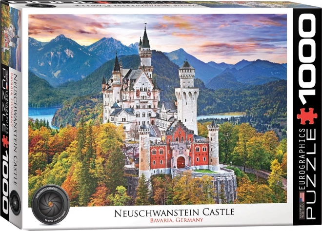 Eurographics puzzle zámok Neuschwanstein 1000 dielikov