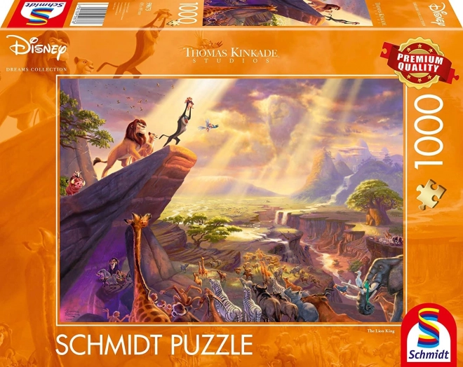 Puzzle Lví kráľ 1000 dielikov