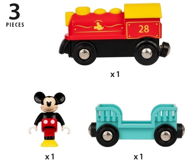 Vláčik na batérie Micky Mouse