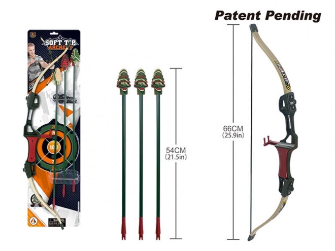 Lukostrelecký set so šípmi