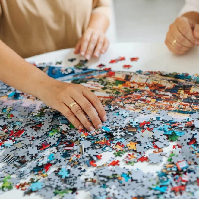 Puzzle s výhľadom na Cinque Terre 1000 dielikov