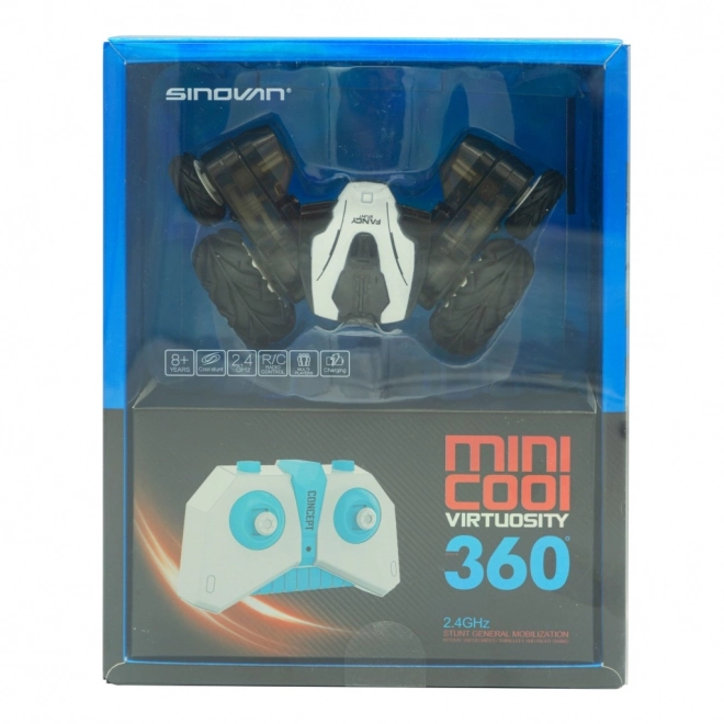 Kaskadérske RC auto mini čierne