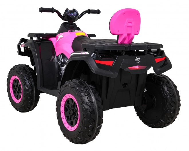Štvorkolka XT-Speed pre deti Ružová + 4x4 + EVA + Pomalý štart + Rádio MP3 + LED dióda