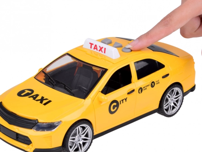 Taxi autíčko so zvukom a svetlom