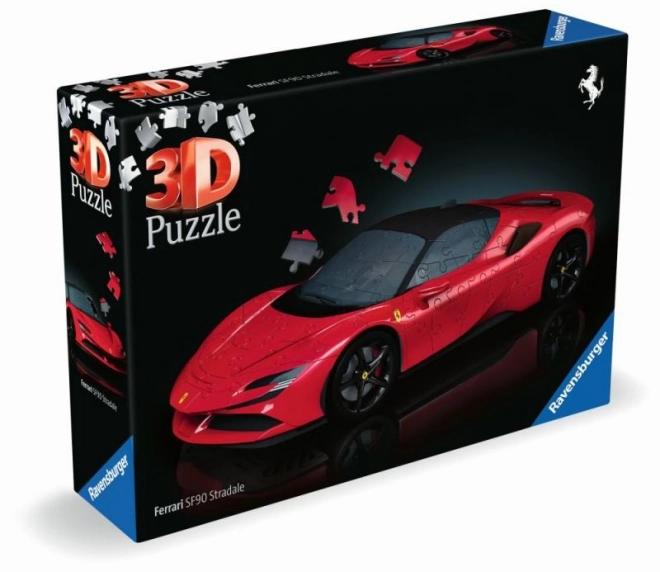 Puzzle model auta Ferrari SF90 Stradale