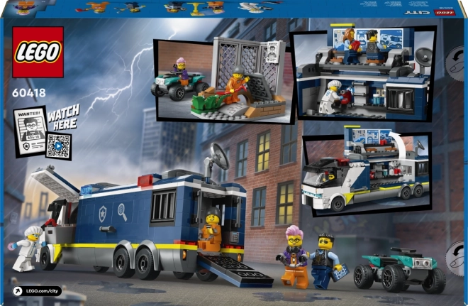 Lego City Mobilná Kriminalistická Laboratória