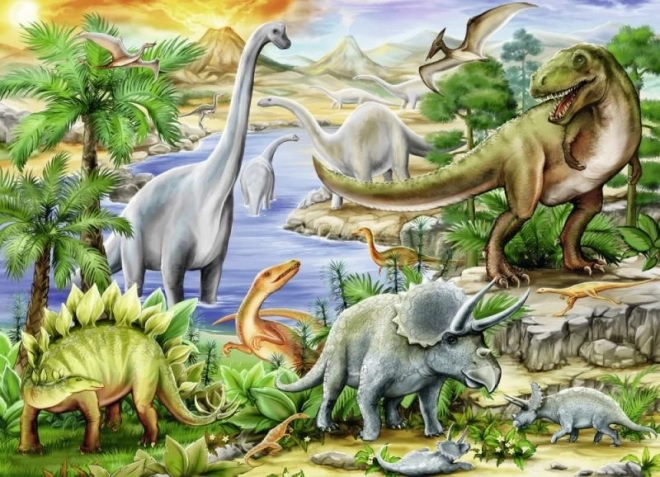 Ravensburger Puzzle Prehistorický život