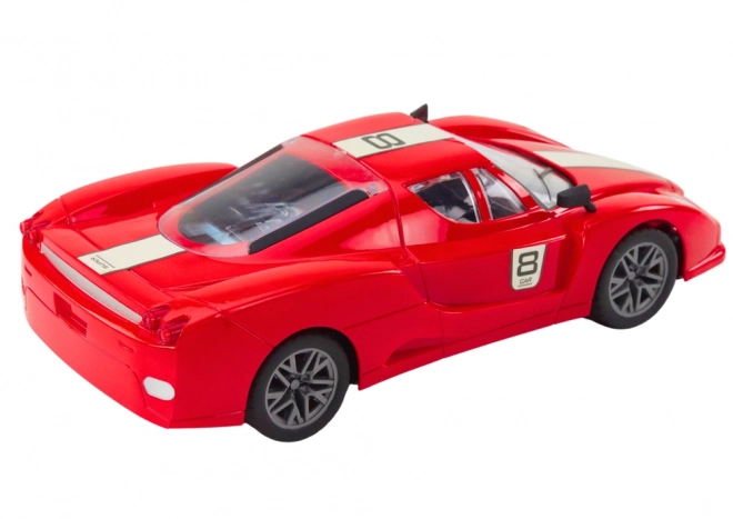 Diaľkovo ovládané športové auto červené 1:16