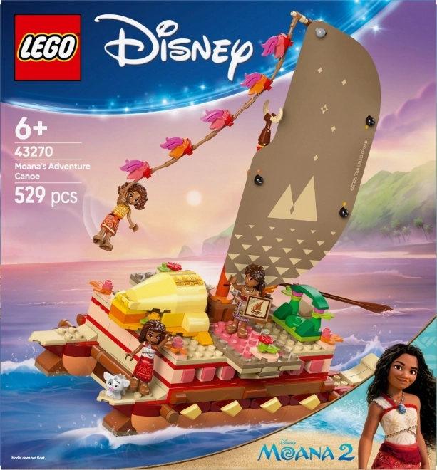 Lego Disney Moana dobrodružstvo s kajakom