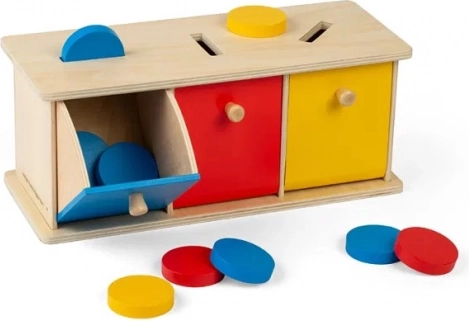 Bigjigs Toys triediaca krabička podľa farieb