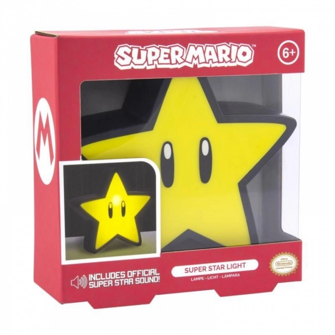 Svietidlo s hudbou Super Mario Star