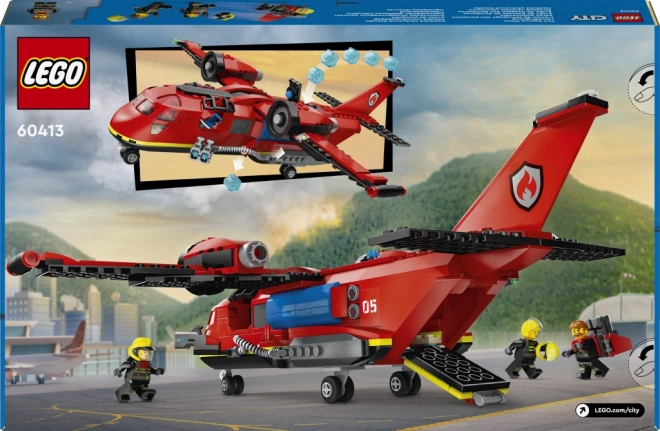 Lego City Hasičské záchranné lietadlo